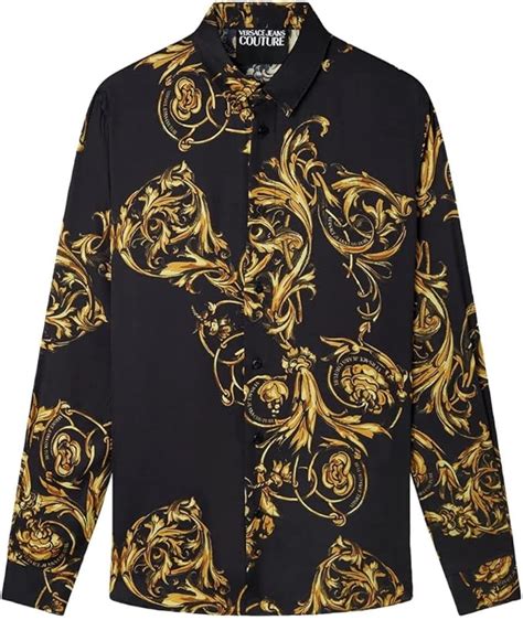 camice da uomo versace|Versace Camicie di Jeans Uomo .